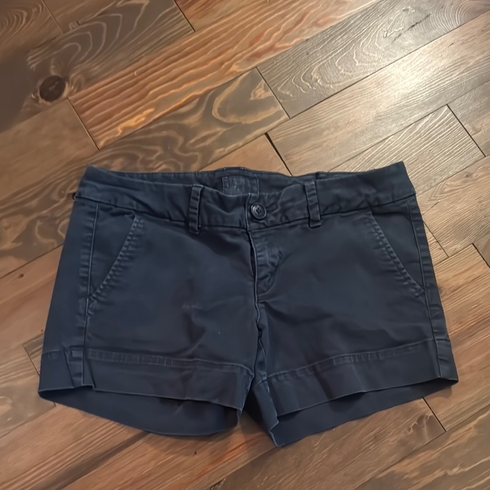 American Eagle Outfitters Black Cargo Shorts